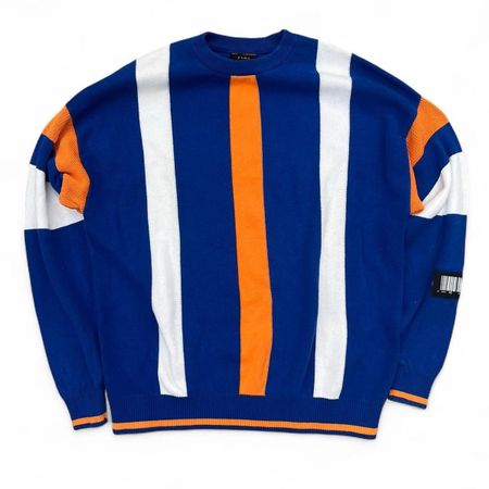 Zara Knit Sweater Striped Men 