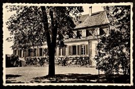Foto-AK: Château de Mur (Vully), FR um 1950