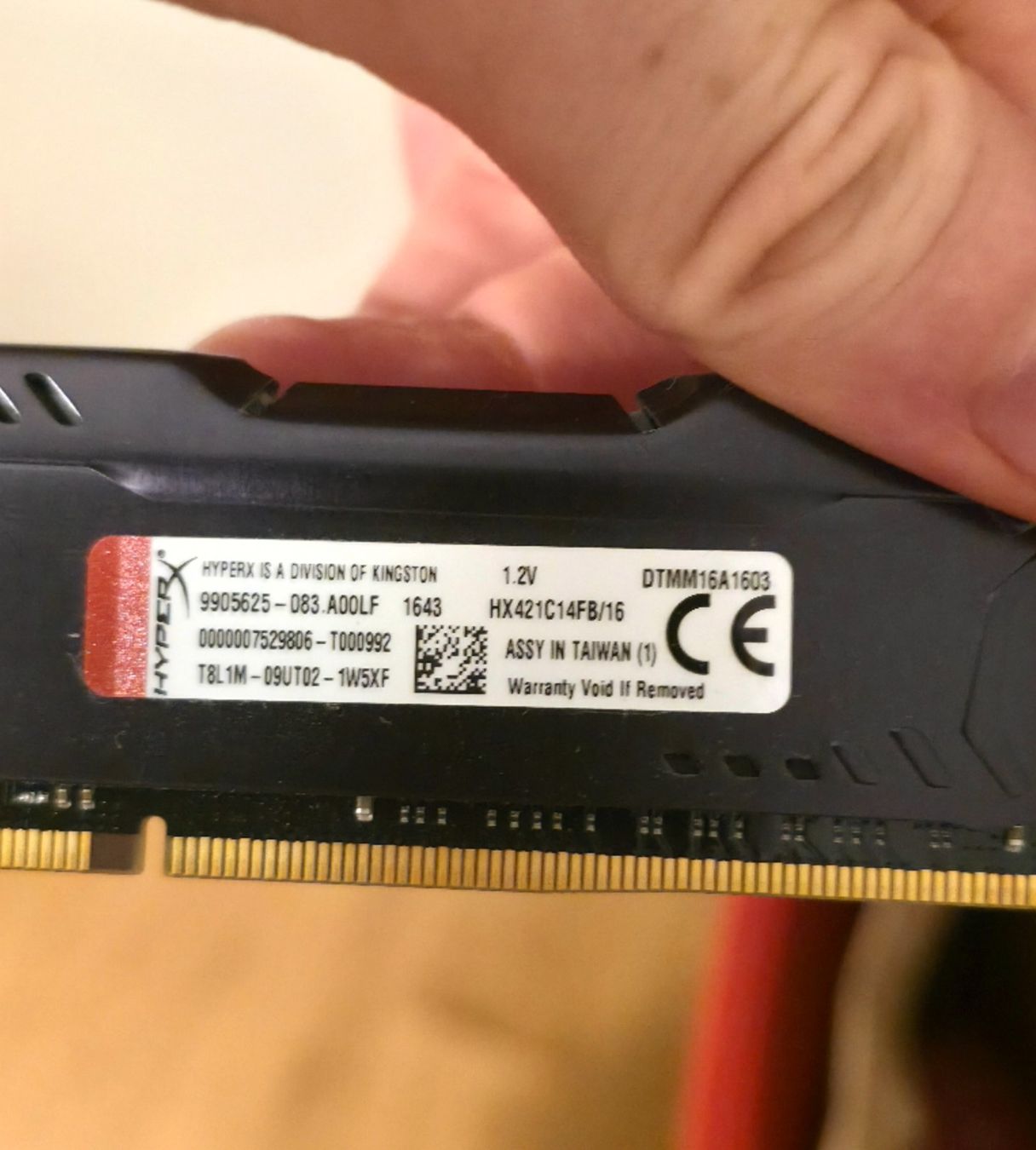 Memoria / RAM: RAM DDR4 HyperX Fury 16GB gebraucht – Usato da Siebnen venduto da BenutzerRicardo 1