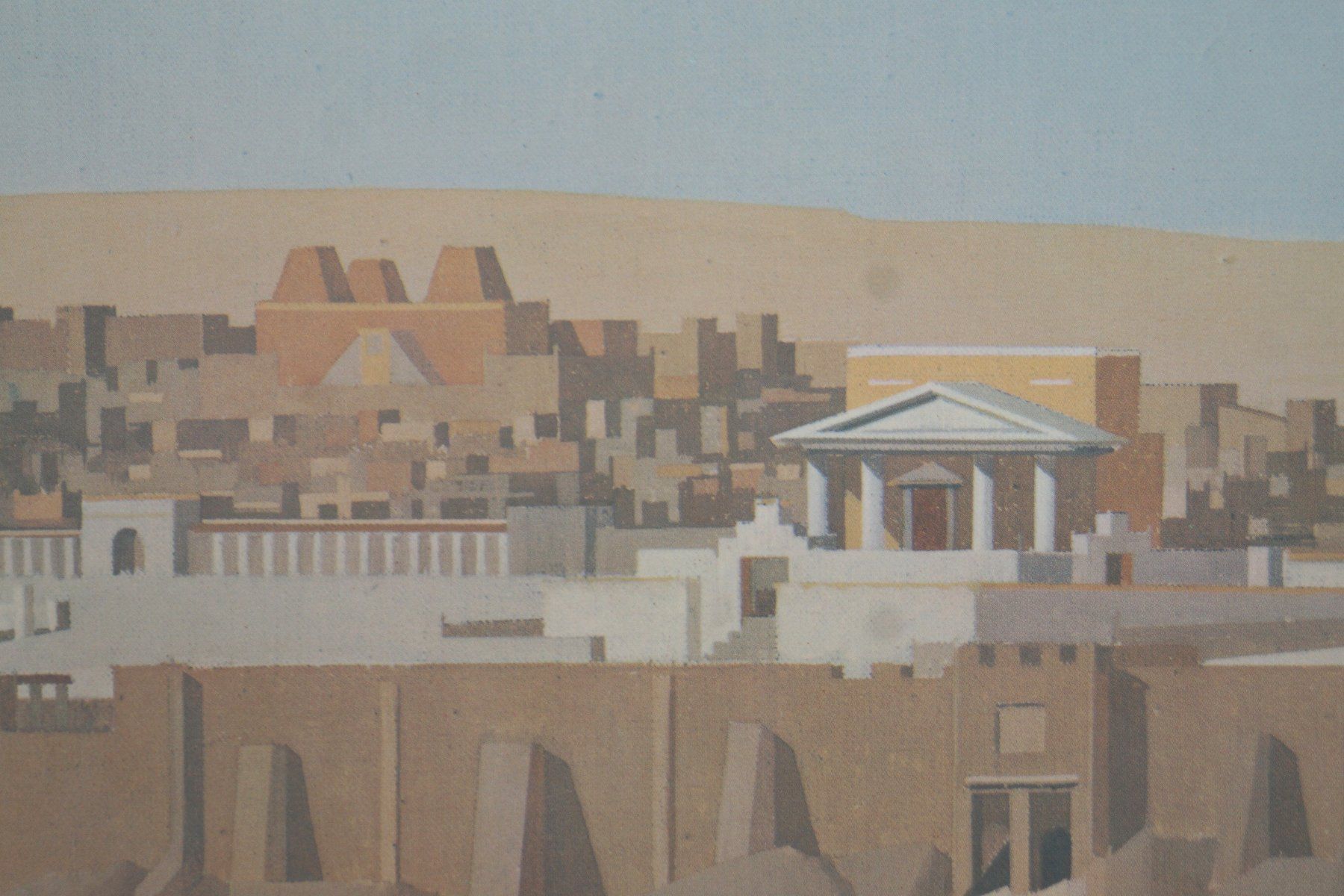 Poster & Bilder: Schulwandbild Nummer 9B: Jerusalem zur Zeit Jesu – Gebraucht aus Härkingen von sammelbecken 2