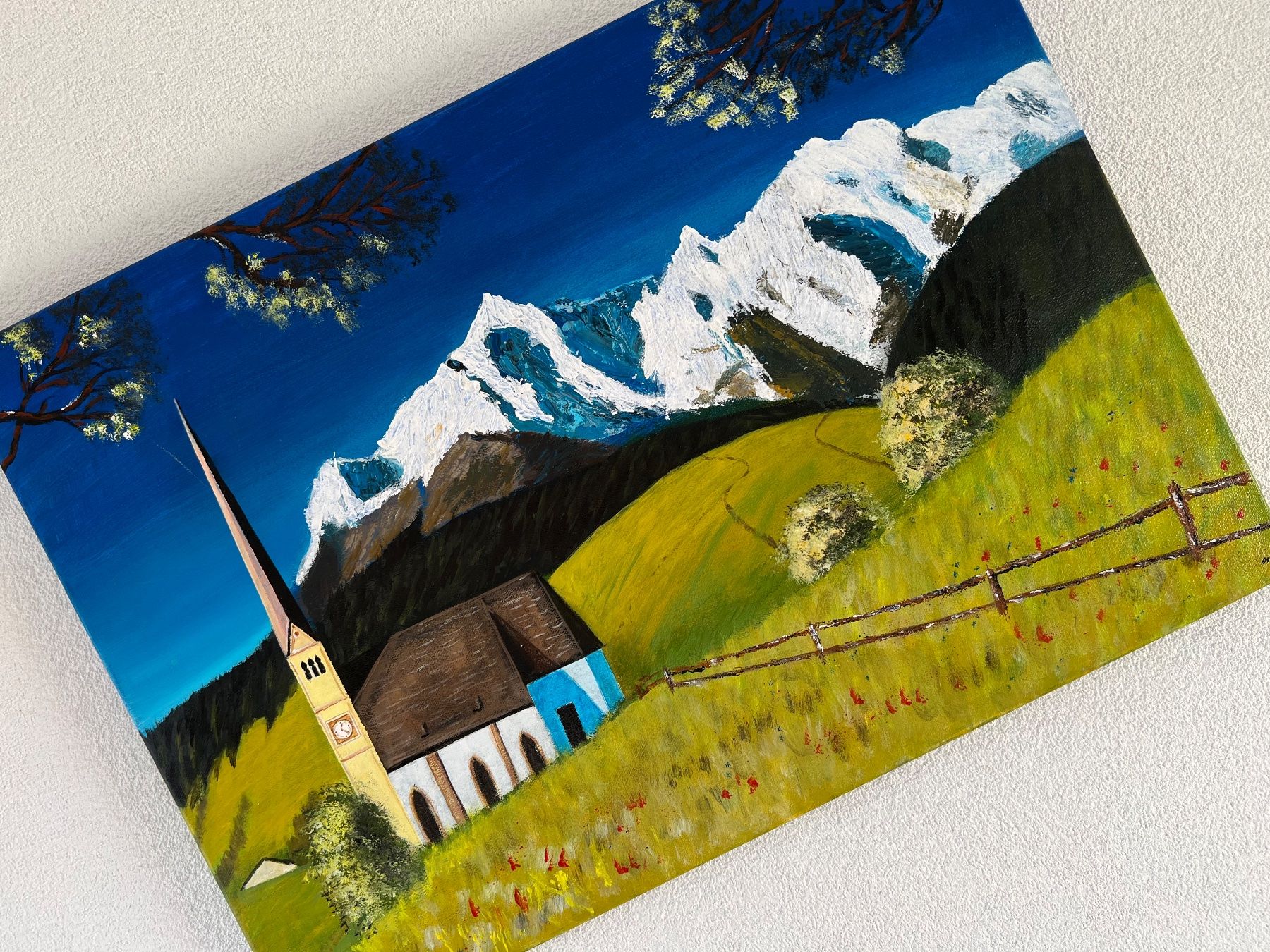 Dipinti: Acryl Bild, vom Grosi (1940) – Nuovo (secondo la descrizione) da Biel/Bienne venduto da HB13 1
