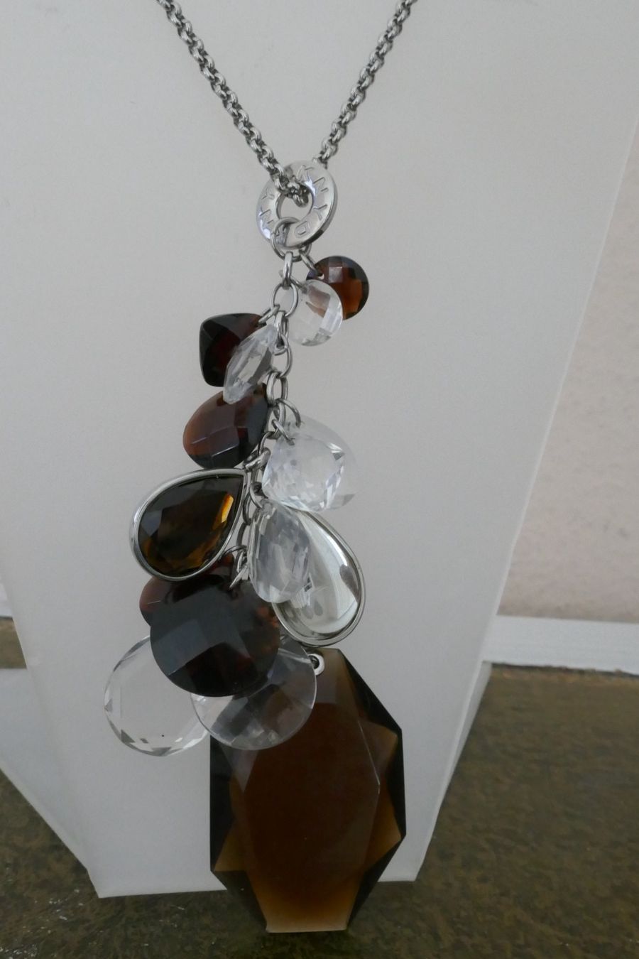 Catenine: DKNY langes Collier aus feinem Edelstahl – Nuovo (secondo la descrizione) da Muttenz venduto da einfach-schoen 2