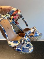 Keil High Heel Gr 37 in Blumenprint