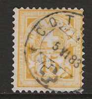 1882 : Ziffermuster Nr. 57 - einwandfrei, KP 480.--