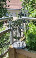 Nostalgischer Deko-Vogelkäfig im Vintage / Shabby Chic Stil