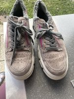 Paul green Schuhe Sneaker gefüttert Gr. 42 Grau Top Zustand!