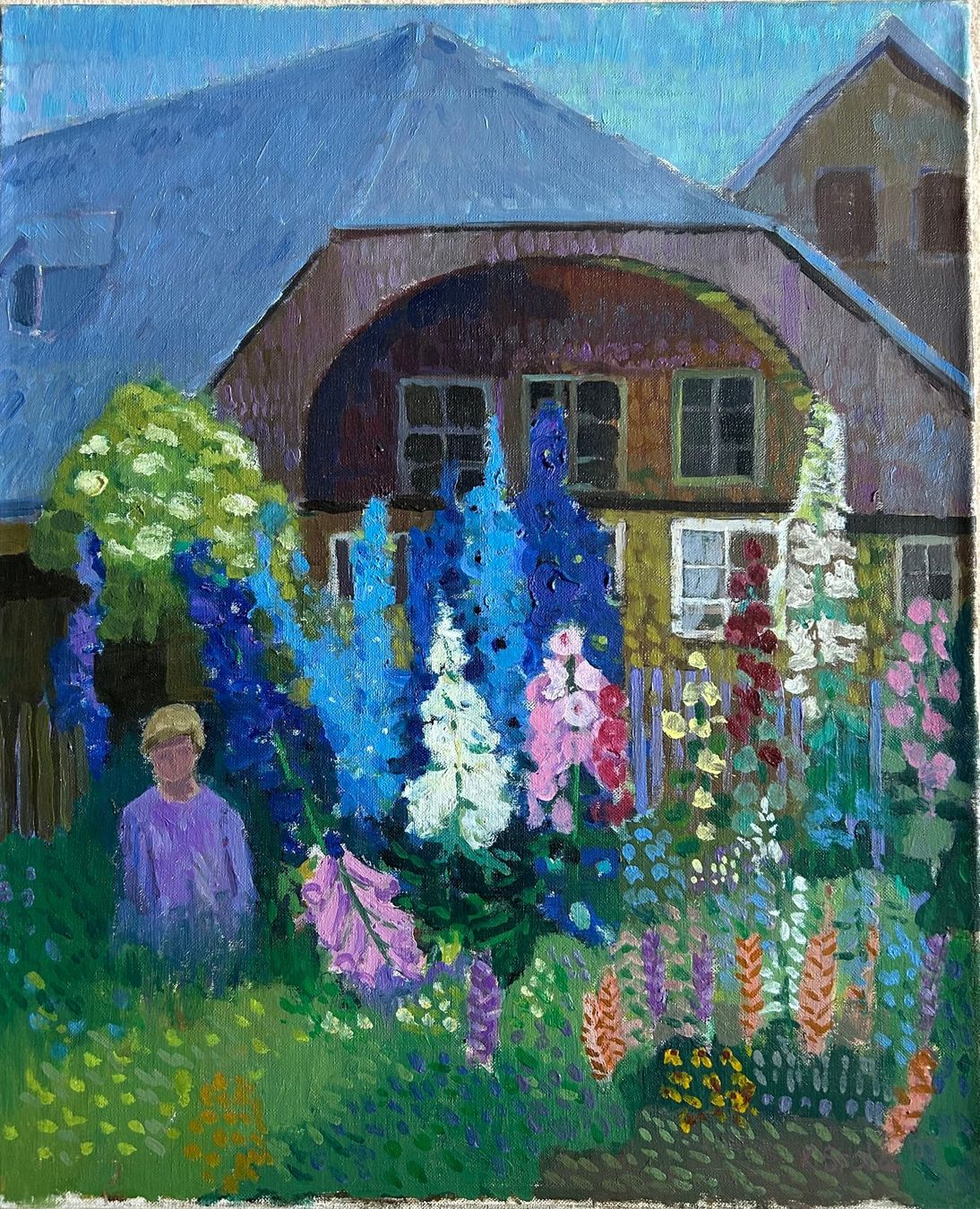 Dipinti: Bauerngarten Ölgemälde – Usato da Turgi venduto da dewi2003