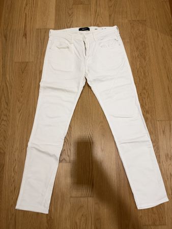 Replay Anbass Jeans, weiss, Grösse 32, neuwertig