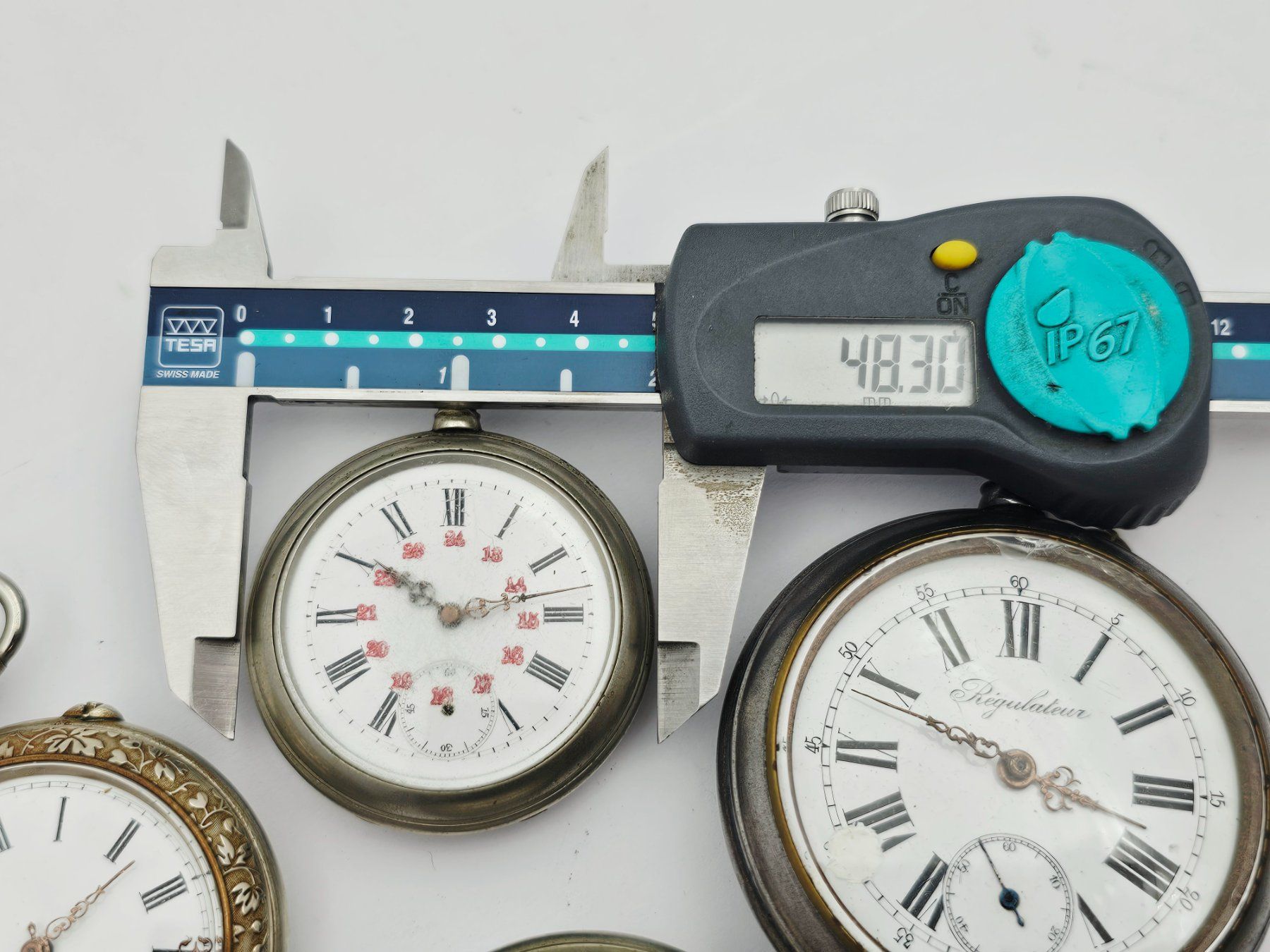 Orologi: Konvolut Taschenuhren Doxa Roskopf Tegra Regulateur – Difettoso da Bassersdorf venduto da AnkerWatch 8