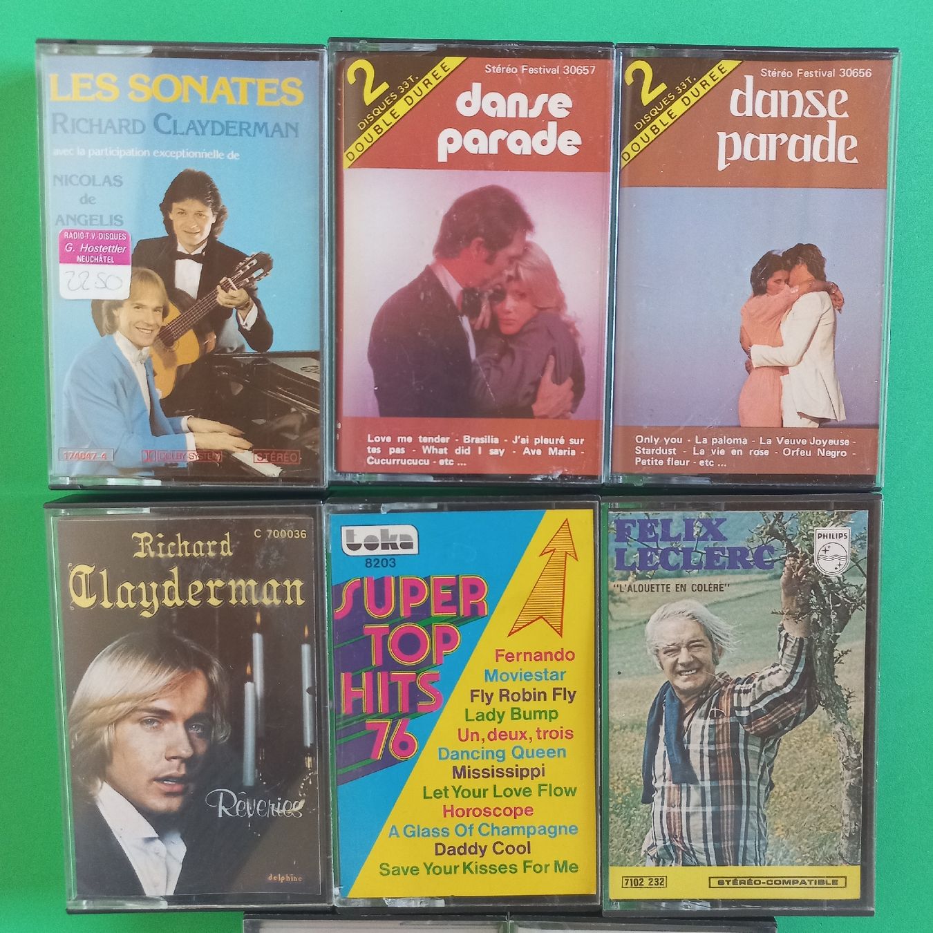 Musicassette: Lot de 8 cassettes audio vintage. – Usato da Dompierre FR venduto da fat_xth5 1