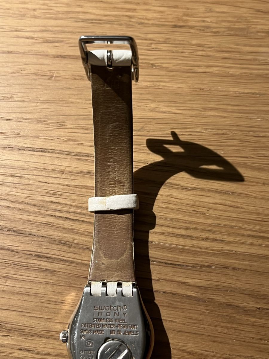 Swatch Orologi: Montre Swatch Irony blanche – Usato da St. Prex venduto da Nikolletta 4