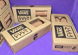 Cult x Vans Waffle Grips Braun – BMX Griffe Neu