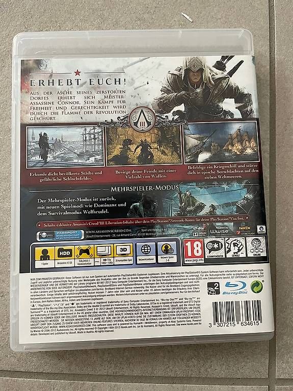 Giochi: Assassin s creed 3 PS3 – Usato da Merenschwand venduto da exclusive4you5634 1