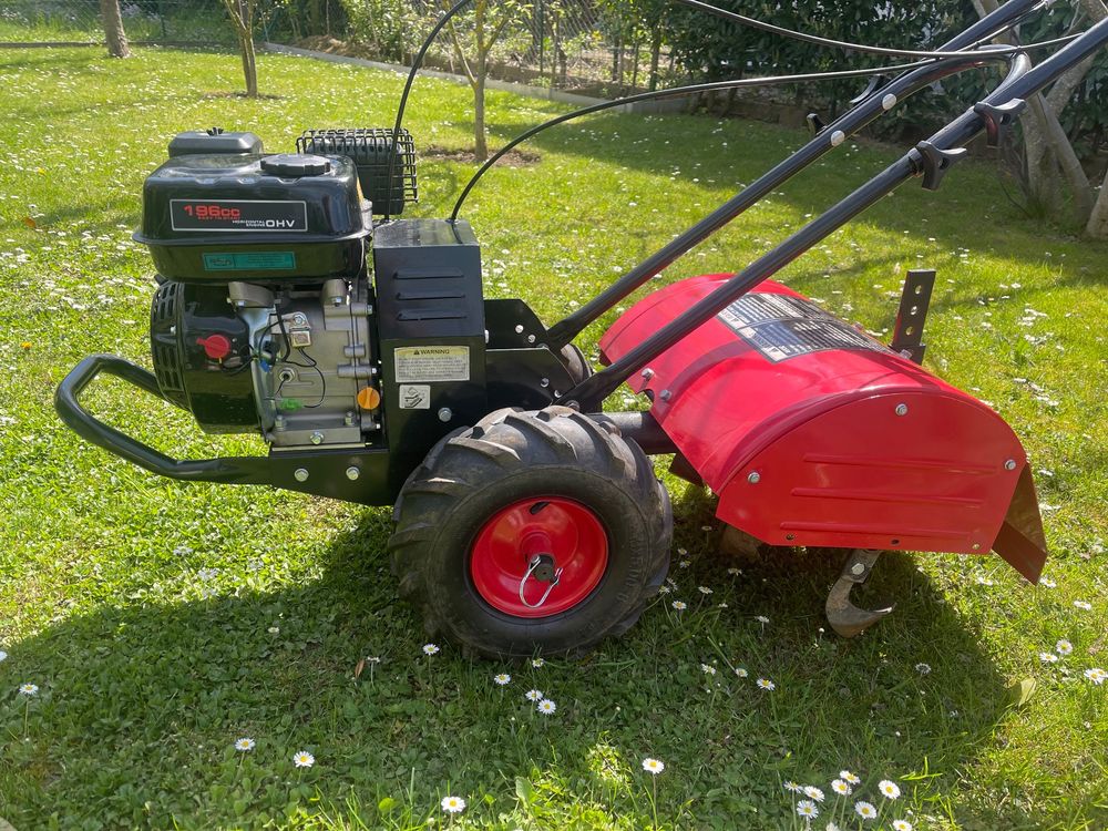 Benzin Motorhacke Gartenfräse 500mm 6,5PS 196ccm Kaufen auf Ricardo