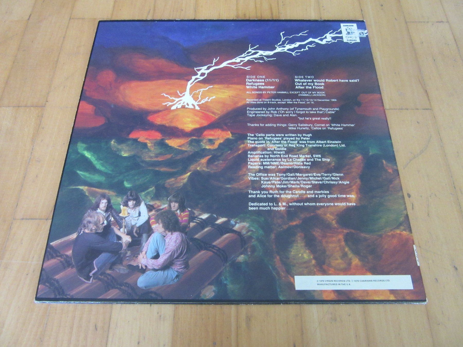 Dischi in vinile: Langspielplatte "VAN DER GRAAF GENERATOR" - THE LEAST WE C.. – Usato da Degersheim venduto da Tforelle 1