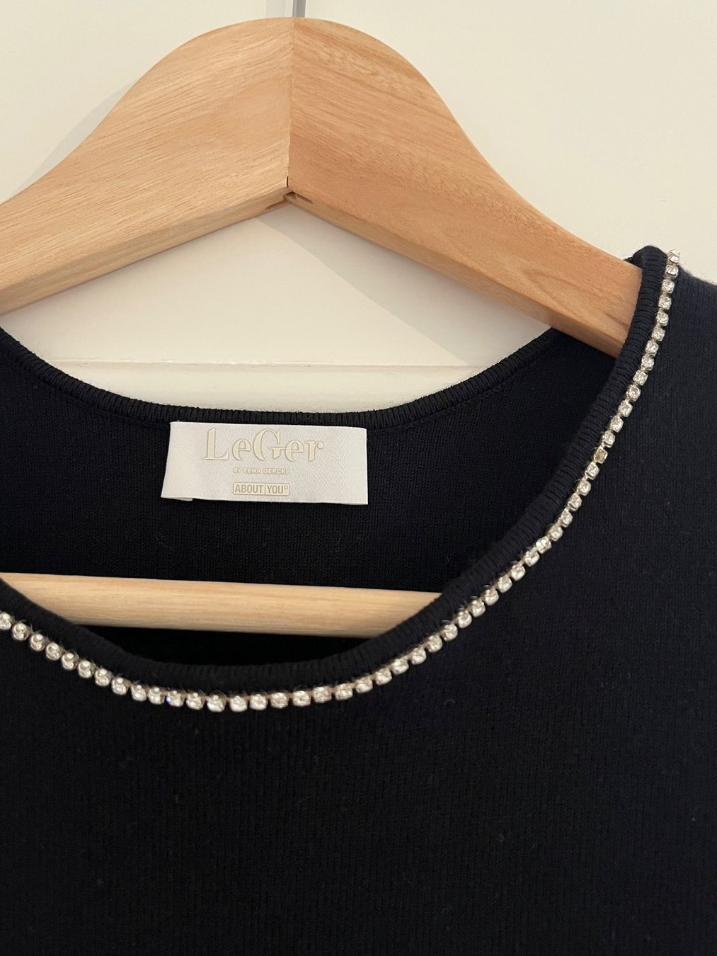 Top: LeGer/About You Stricktop mit Strass, Gr. S, neu – Nuovo (secondo la descrizione) da Zürich venduto da vintage_for_you 1