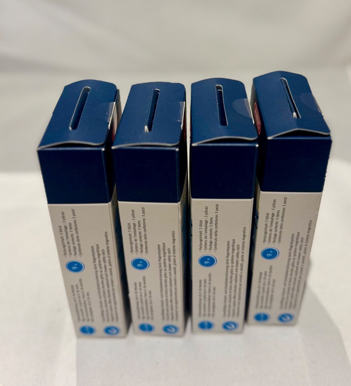 Abus Lucchetti: Abus Kindersicherung Bundle: 4 x 3er-Pack Magnetschloss Marc – Nuovo e nell'imballaggio originale da Meilen venduto da tplm 3