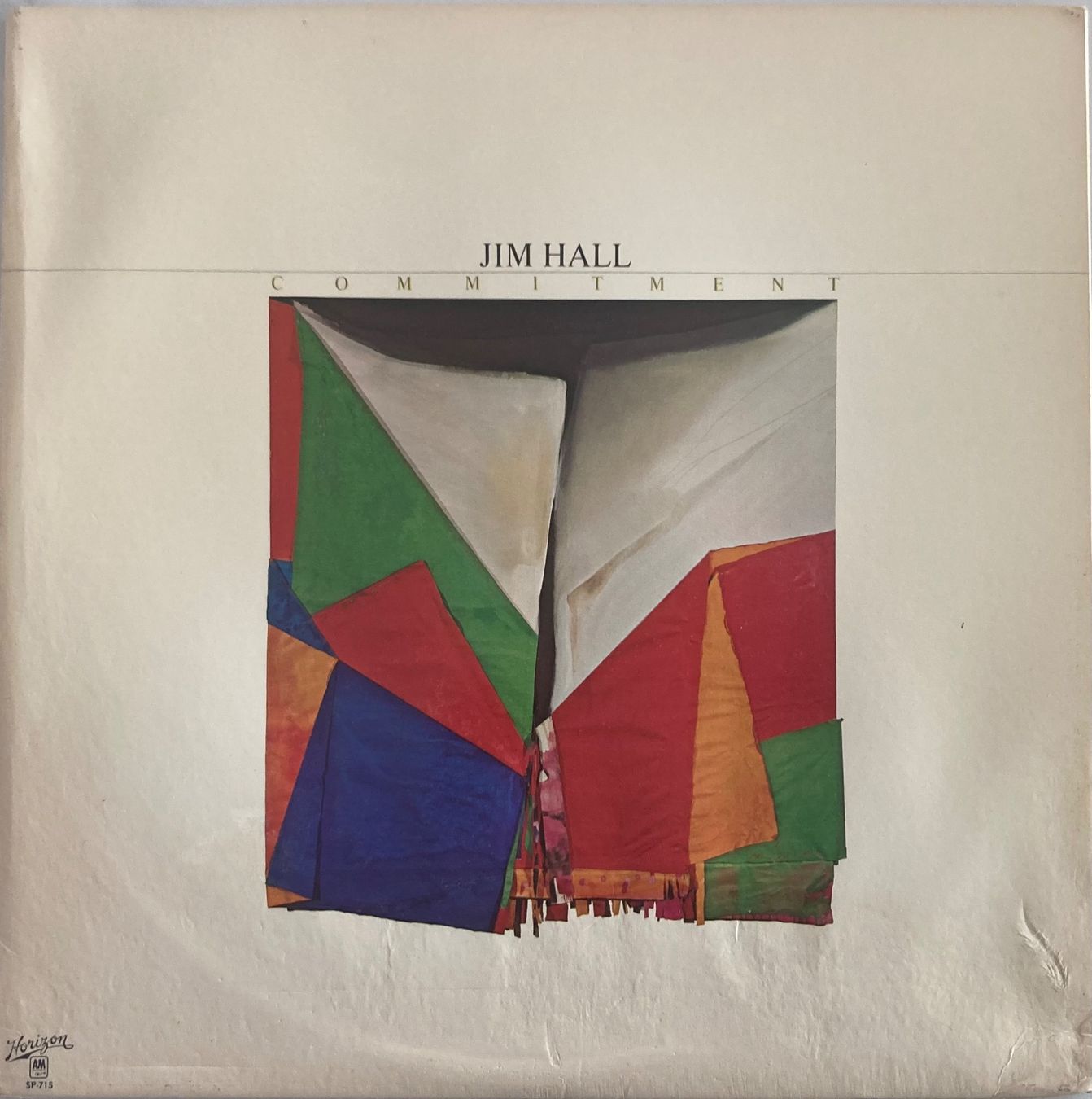 Vinyles: JIM HALL - COMMITMENT – D'occasion à Poliez-Pittet par Newtown-Records