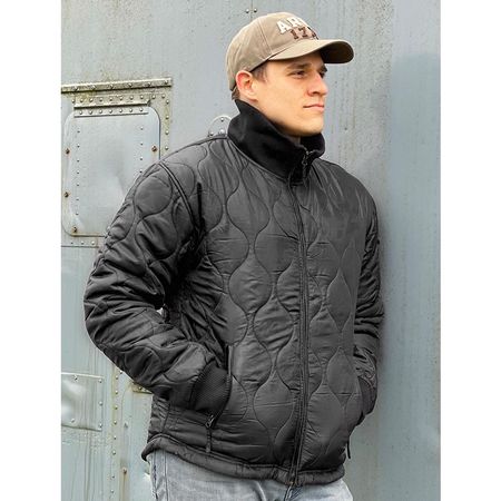 Army Jacke "Fostex Jacke Cold Weather Garments black" Medium