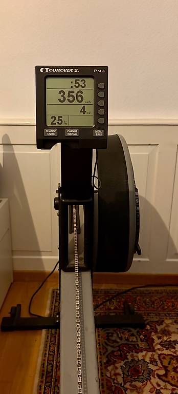 Concept 2 Hometrainer: Concept2 Indoor Rower (Model C) mit PM3 Display – Gebraucht aus Zürich von BenJoMusic 1