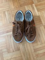 Ralph Lauren Loafers, Gr.  41 Velourleder Braun