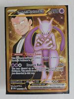 Pokemon Karte Team Rocket's Mewtwo ex NM