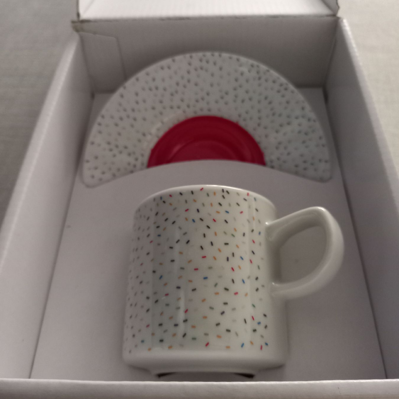 Pfister Tazze: Pfister Espresso Tasse – Nuovo e nell'imballaggio originale da Flüh venduto da Snickerin