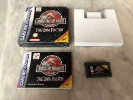 JURASSIC PARK THE DNA FACTOR SPIEL FÜR GAME BOY ADVANCE OVP