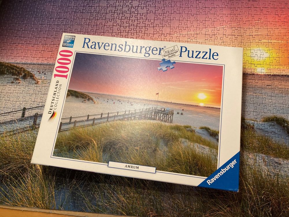 Ravensburger Puzzle 1000 Sonnenuntergang Amrum Kaufen Auf Ricardo 9249