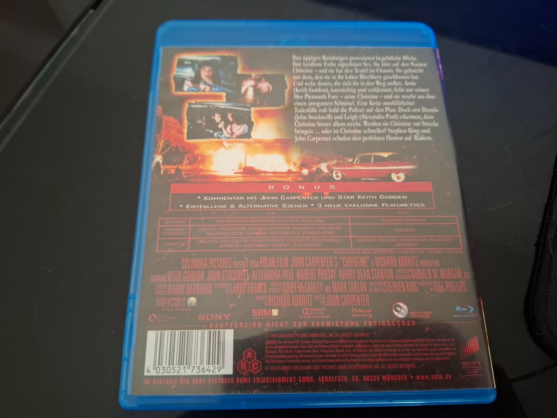 Tutti i DVDs: John Carpenter's Christine – Usato da Frauenfeld venduto da Frankenstein01 1
