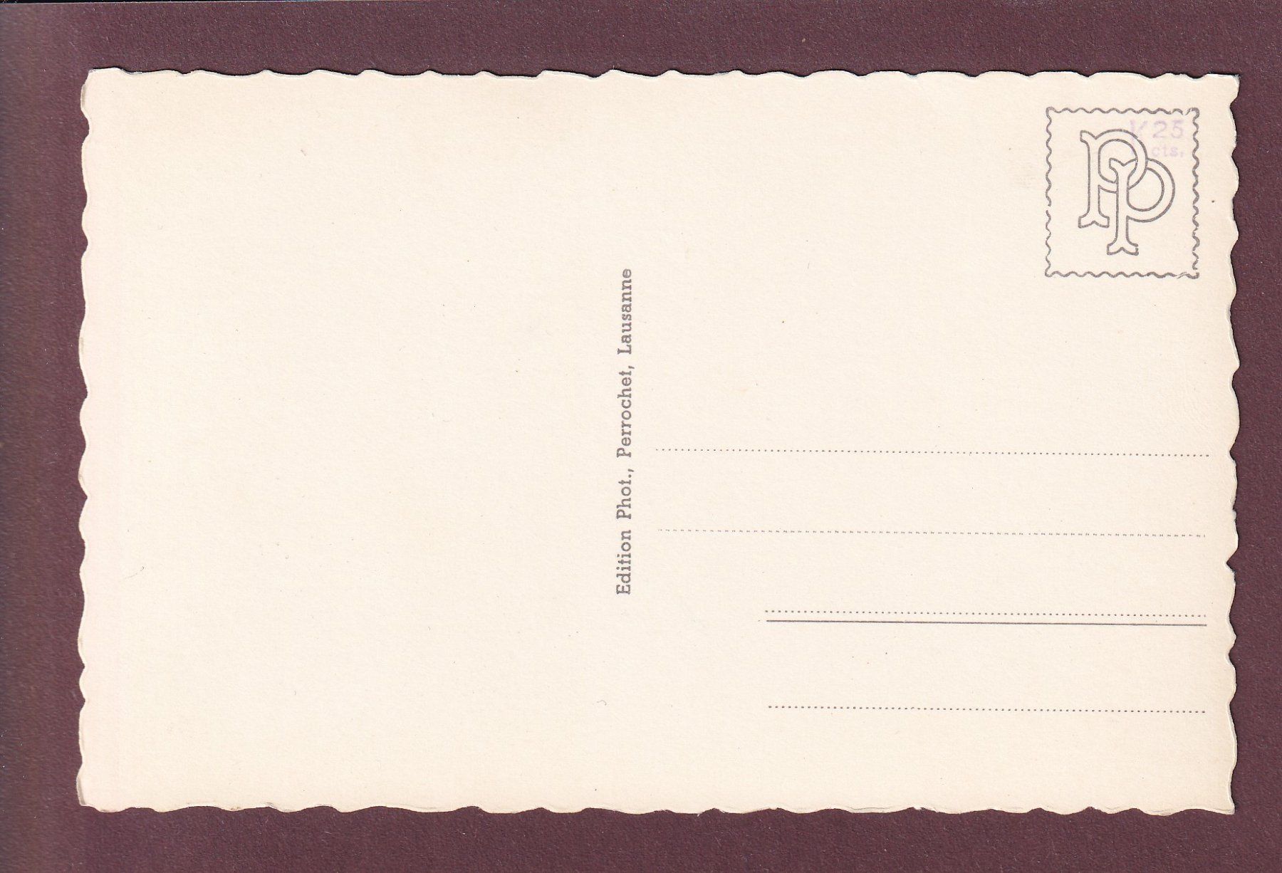 Cartoline postali: Gorges de MOUTIER – Usato da Pully venduto da nicecards 1