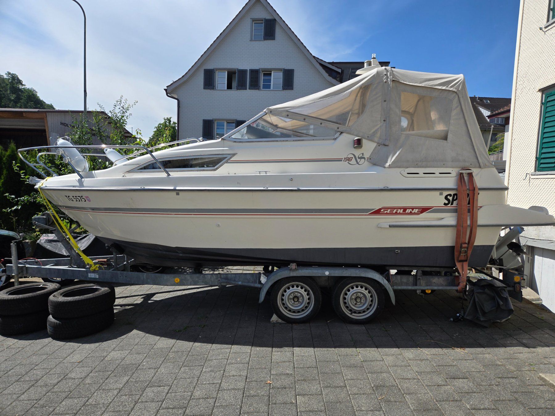 Sealine Bateaux: Sealine 198 mit Bodenseezullasung – D'occasion à Ermatingen par Tschane