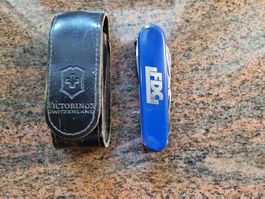 Victorinox Sackmesser blau mit Etui - Top Zustand!