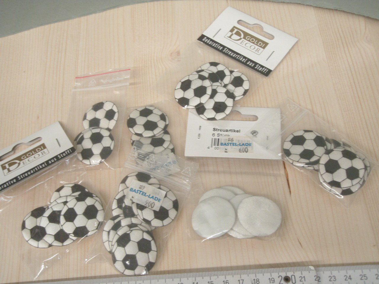 Tutte le decorazioni: Fussball Aufnäh- oder Streudekor – Usato da Rohrbach venduto da chri2009