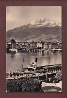 LUZERN - Schiff Gallia - Bahnhof - 1954