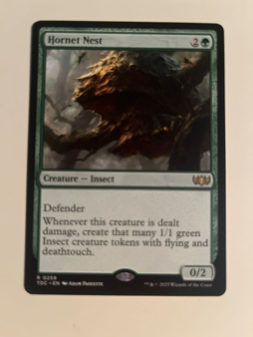 Magic The Gathering Carte collezionabili: 1 x Hornet Nest - Magic: The Gathering - MtG – Usato da Kriens venduto da Shadi1980