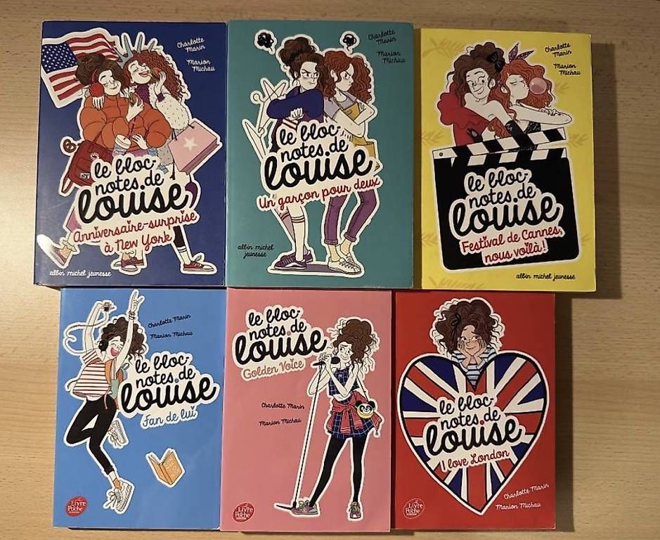 BD: Le bloc note de Louise collection entière  – D'occasion à Pully par ake_g7yc