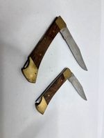 Lot de 2 couteaux pliants vintage - collectionneurs
