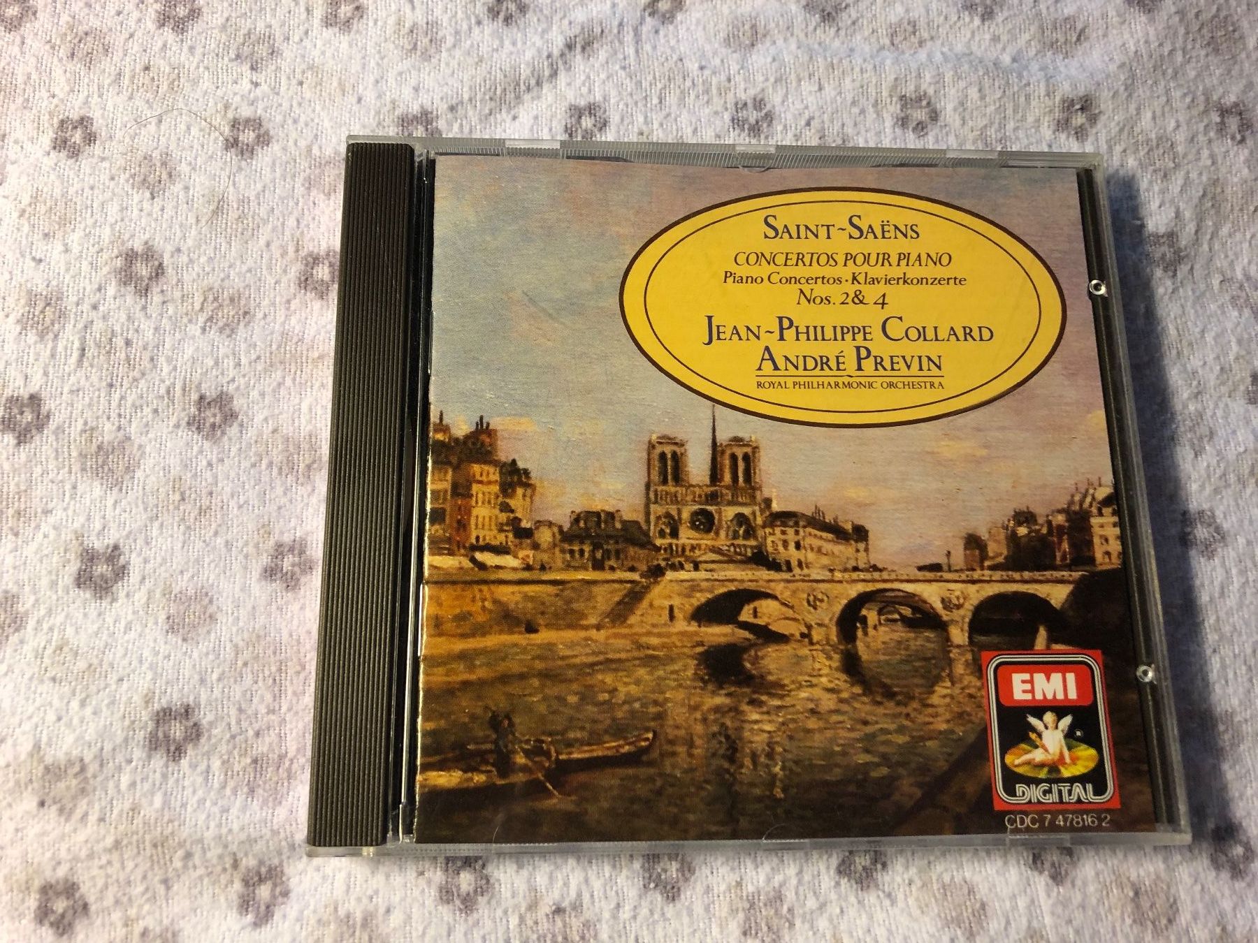 CD: Saint-Saëns Klavierkonzerte Nr. 2 & 4, CD – Usato da Schübelbach venduto da Bemafaja