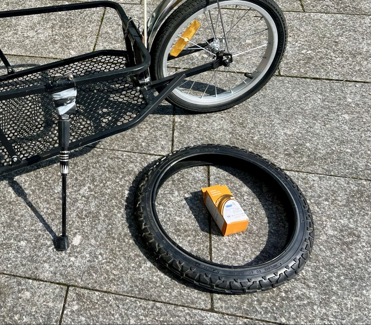 Anhänger: Fahrradanhänger Einrad – Gebraucht aus Baden von studiOli 4