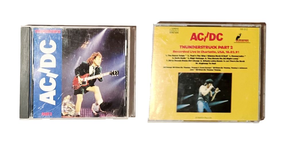 AC/DC - Thunderstruck PART 2 - 1991 - CD - RARITÄT (Gebraucht) in ...