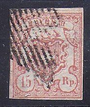 Tutti i francobolli: RAYON No. 20 – Usato da Les Verrières venduto da Scampi0
