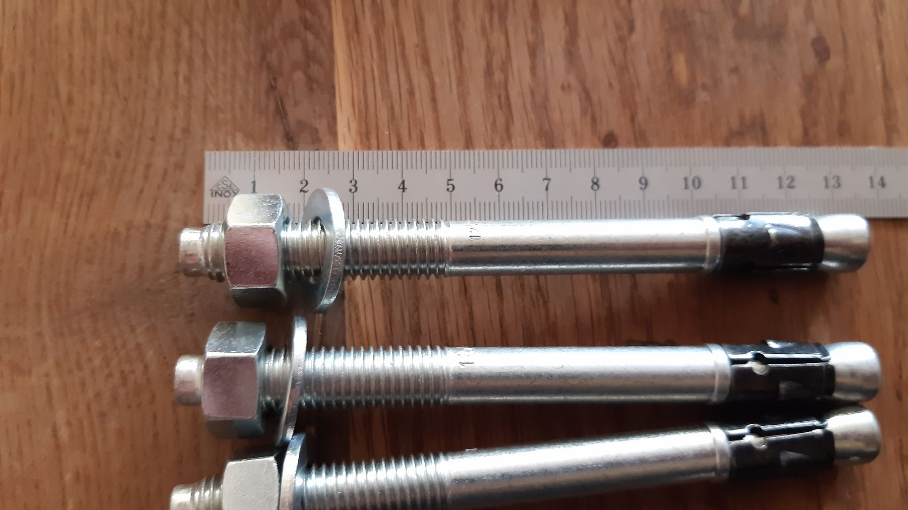 Anker: 9 Stk Schwerlastanker M12 x 130mm – Neu (gemäss Beschreibung) aus Oey von Parkplatzbrocki 1