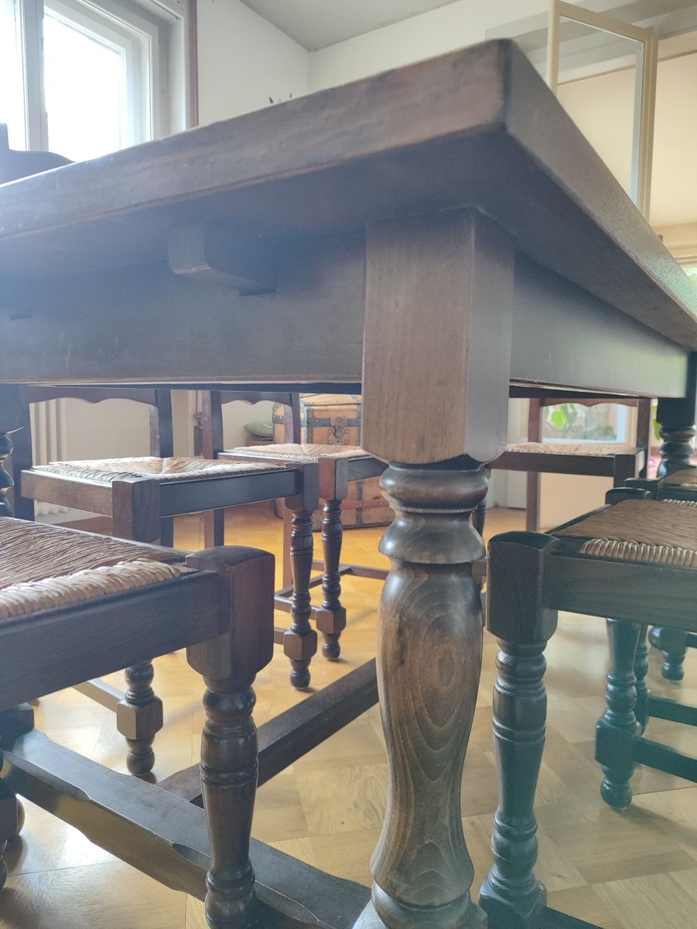 Tischset: Table et chaises en bois massif – Gebraucht aus Neuchâtel von the_tc5c 2