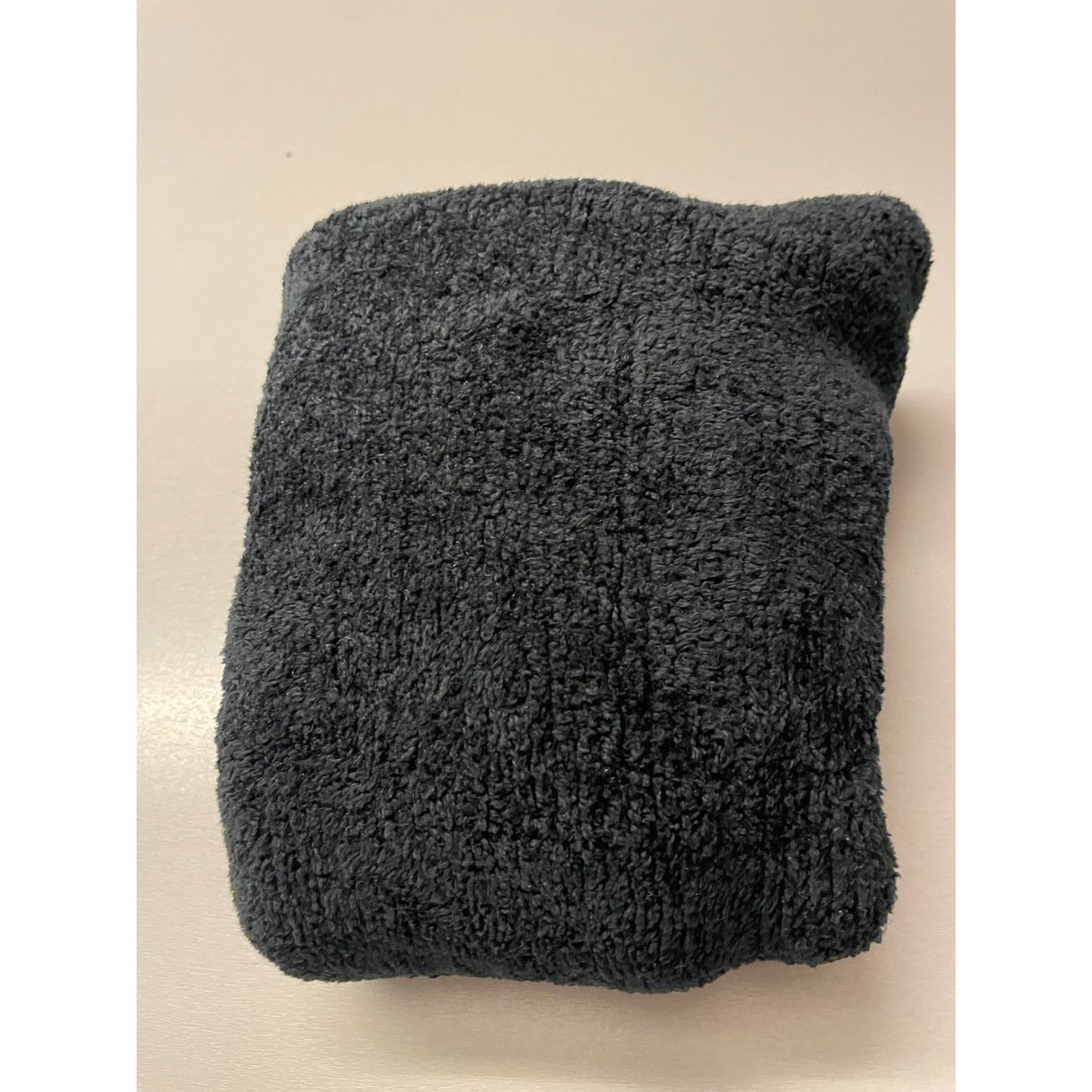 Maglioni & Felpe: Knuddel Pullover, weich flauschig, schwarz, Rand grau, L – Usato da Amriswil venduto da fit8580 5