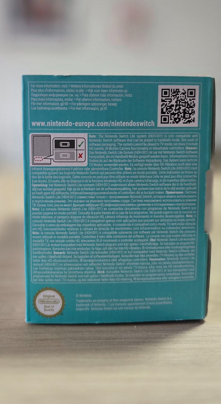 Nintendo Console: Nintendo Switch Lite Turquoise - Neuve, jamais utilisée – Nuovo e nell'imballaggio originale da Vevey venduto da SB_Vevey 2