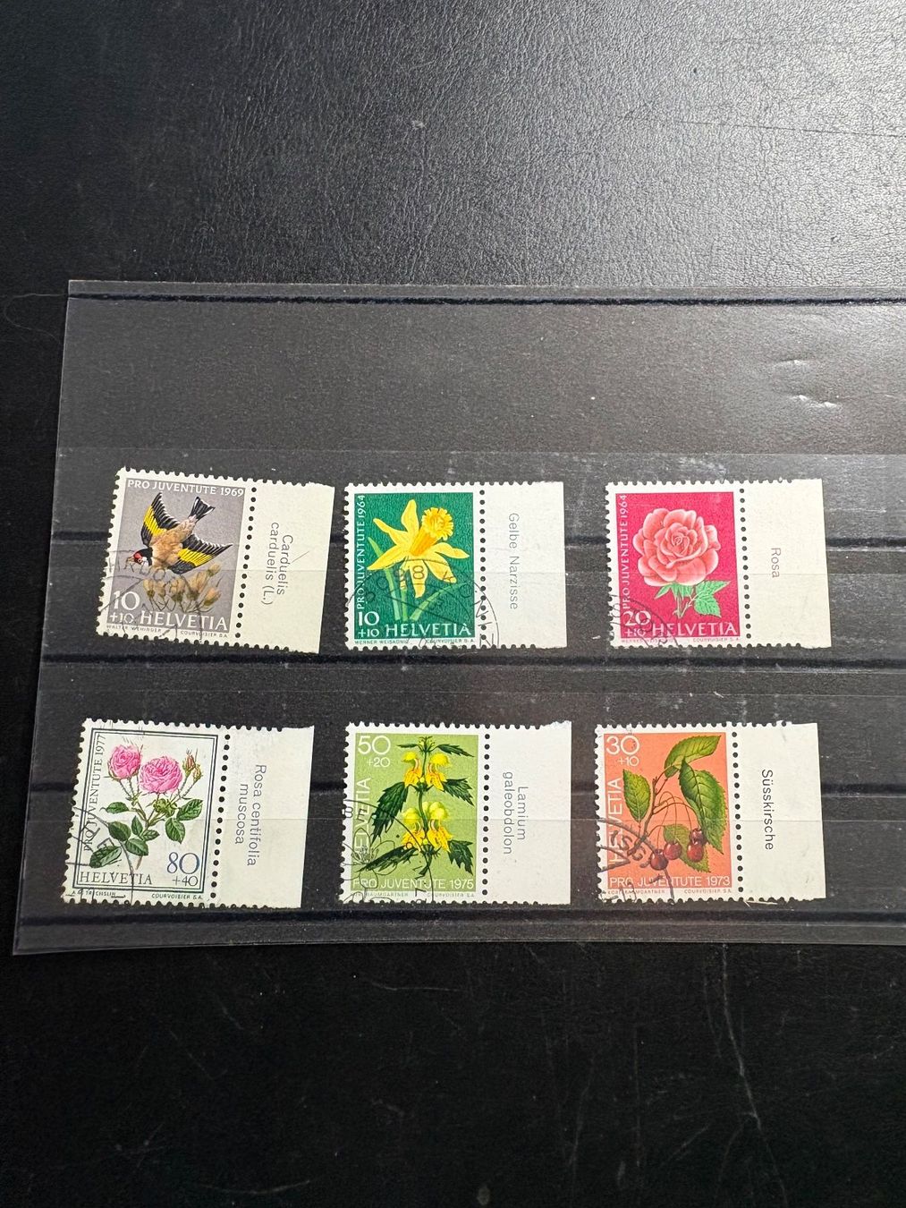 Alle Briefmarken: PJ mit Tab – Gebraucht aus Herzogenbuchsee von Hebu6