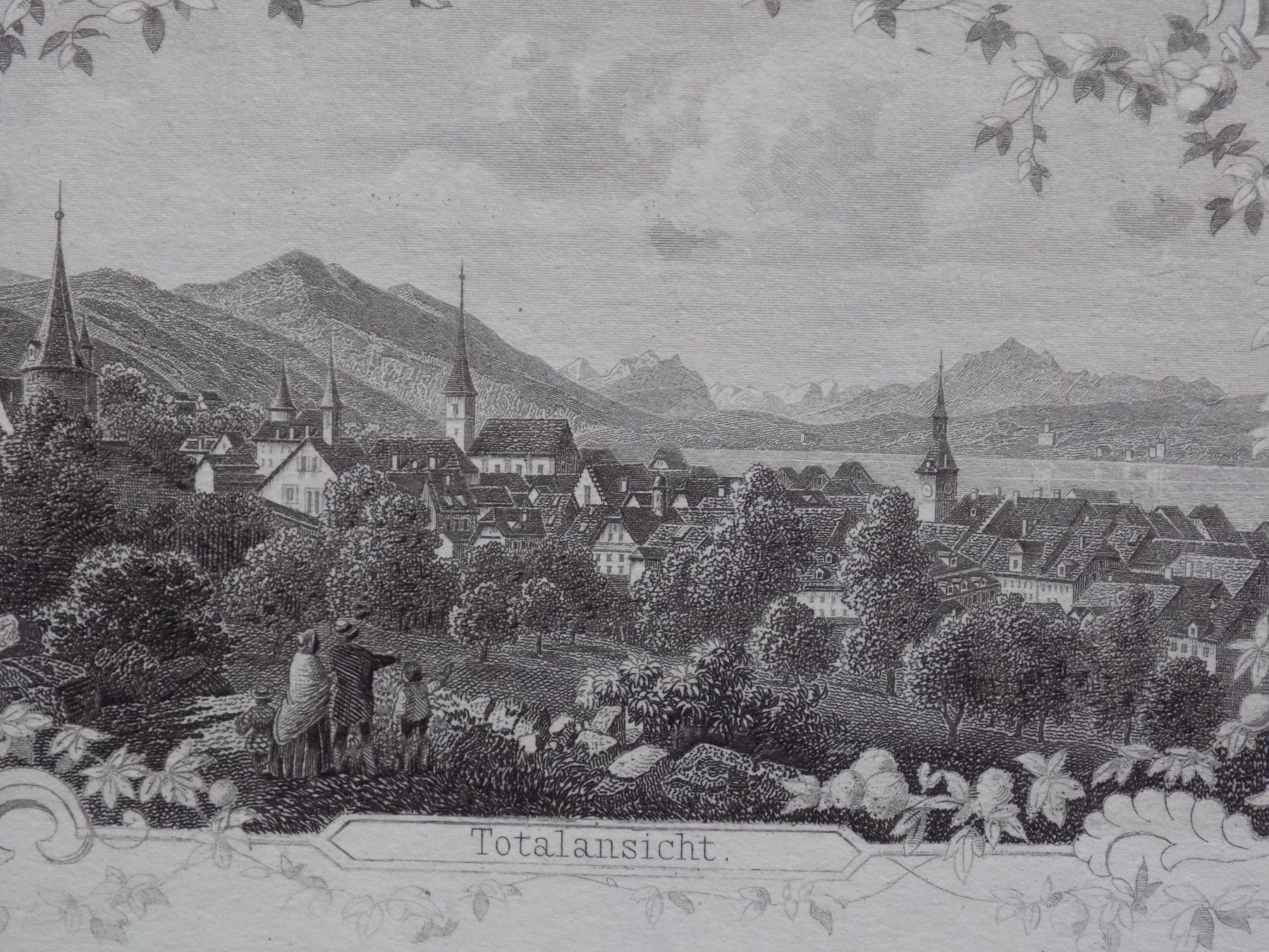 Stiche: Zug Souvenirblatt – Gebraucht aus Risch von Rischli15 3