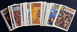 CONAN THE BARBARIAN RARE COMPLETE 50 CARDS SET 1988