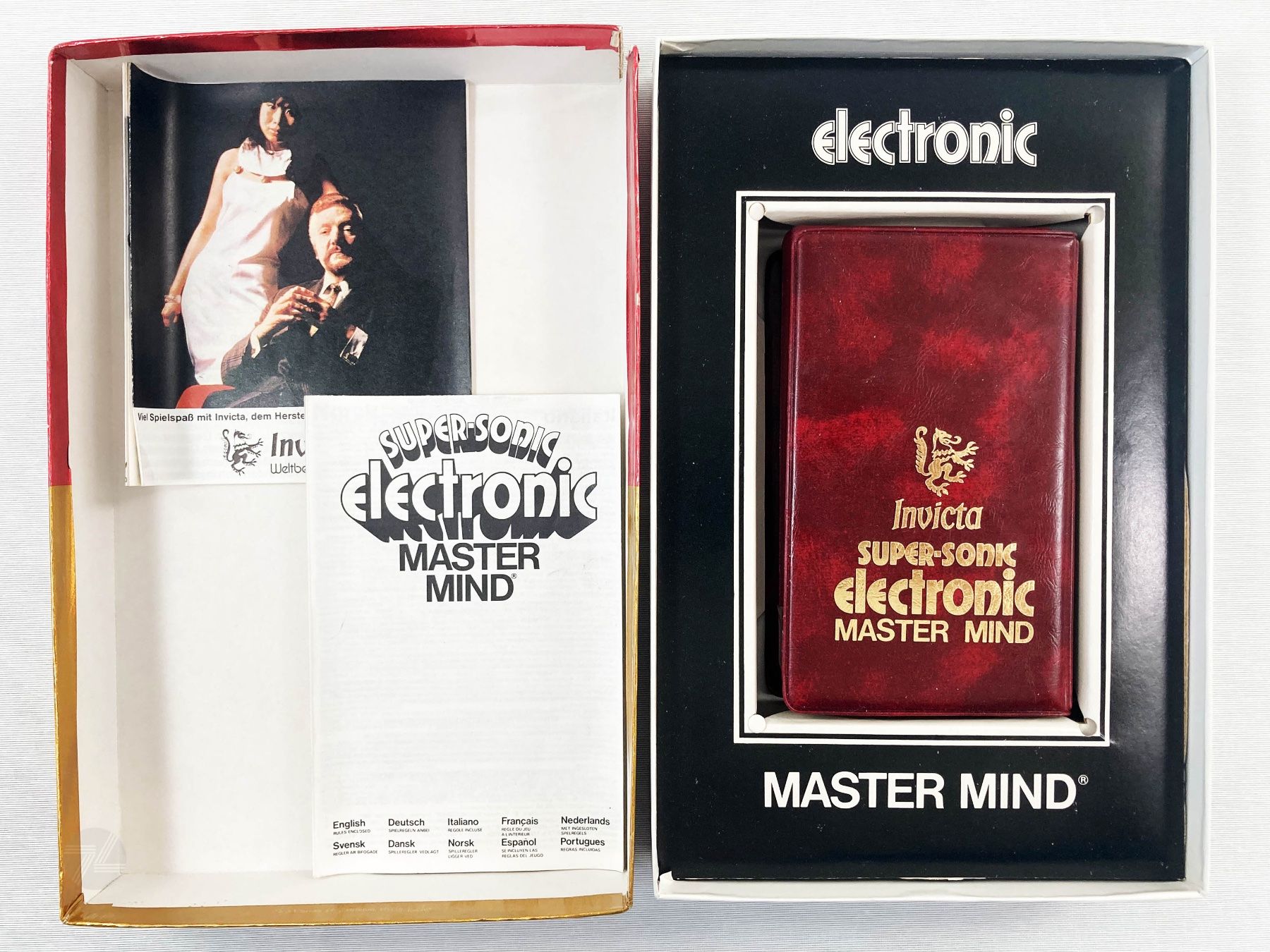 Invicta Giochi: Super-Sonic Electronic Master Mind Invicta OVP Vintage 70s – Difettoso da Wetzikon ZH venduto da cyan74 1